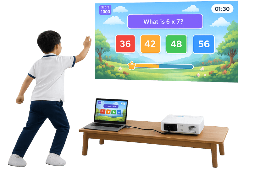 Connect to TV, mobile, or iPad